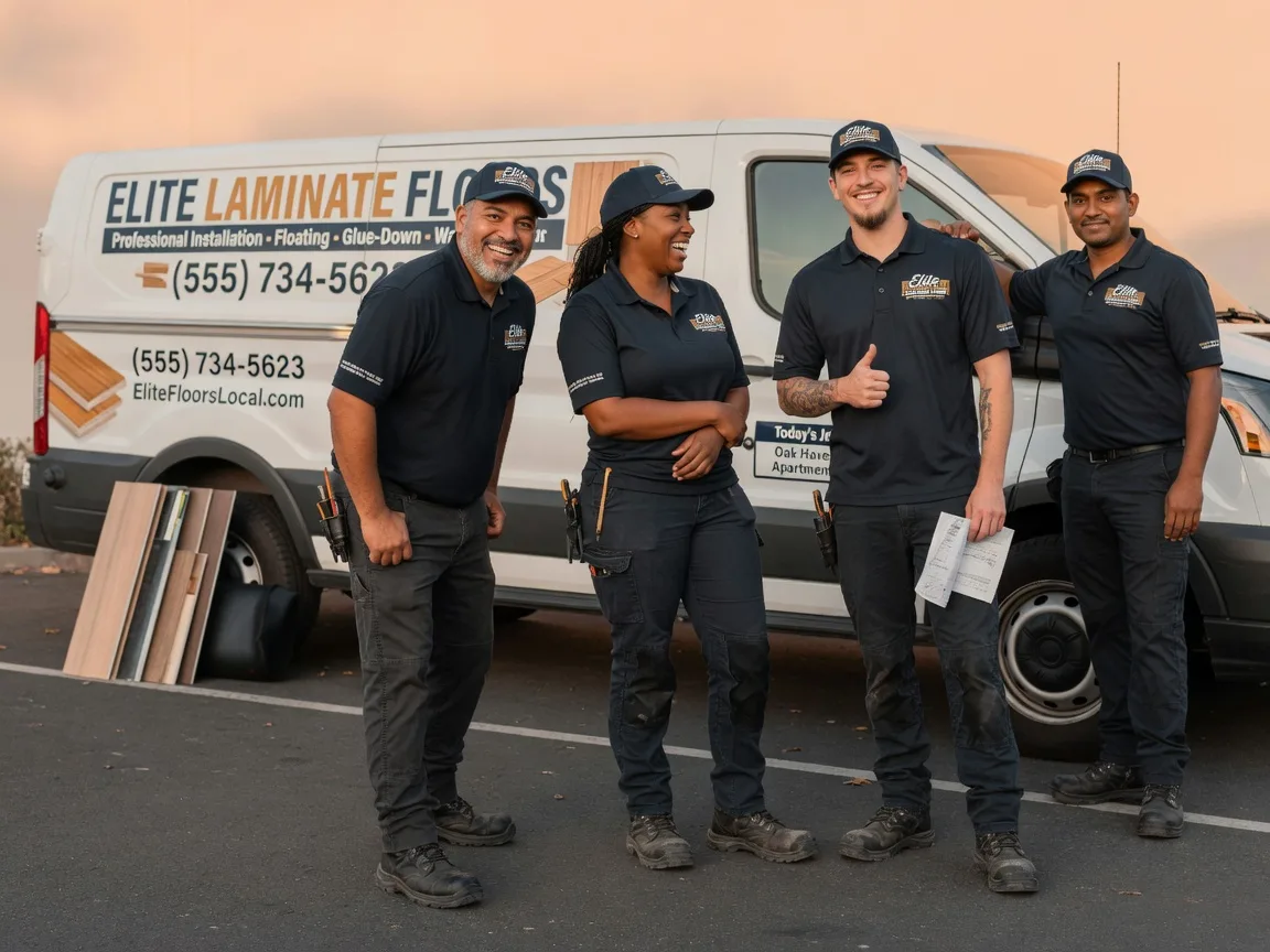 Laminate flooring installation company in Andreas, PA